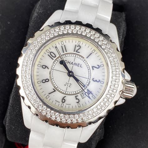 white ceramic chanel watch|chanel j12 watch price list.